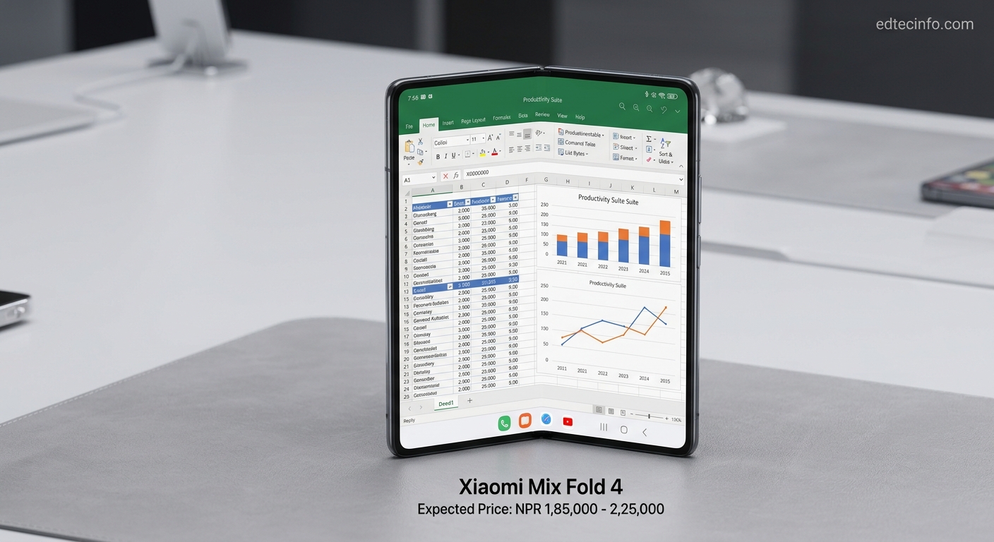 Xiaomi Mix Fold 4 & Mix Flip Price in Nepal - Ultra-Thin Specs & Leica Optics